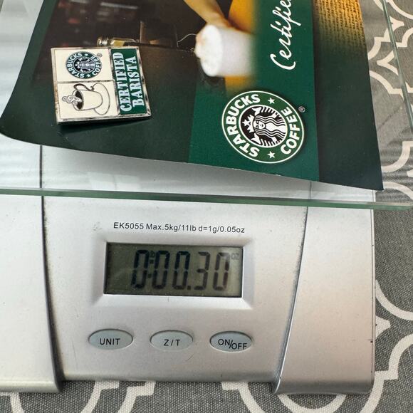 Starbucks Certified Barista Pin New Employee Apron Work Award Gift Collectible - Picture 5 of 5